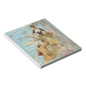 Bloc-note Paris romantique Amateurs Shabbychic bleu (Incliné)