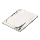 Bloc-note Paris Tour Eiffel et ses manuscrits (Tourné)