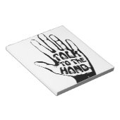 Bloc-note Parler À La Main (Incliné)