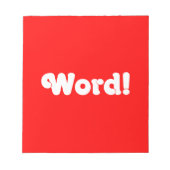 Bloc-note Parole ! (Devant)