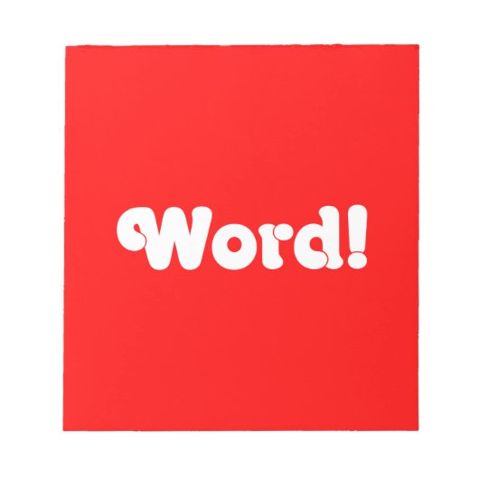 Bloc-note Parole ! (Devant)