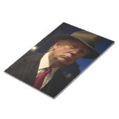 Bloc-note Parrain de l'Amérique Don J. Trump (Incliné)