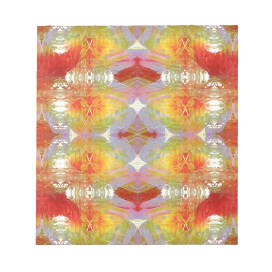 Bloc-note Parrot feathers (Devant)