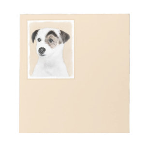 Bloc-note Parson Jack Russell Terrier Peinture - Chien Art