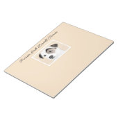 Bloc-note Parson Jack Russell Terrier Peinture - Chien Art P (Incliné)