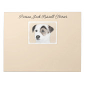 Bloc-note Parson Jack Russell Terrier Peinture - Chien Art P (Devant)