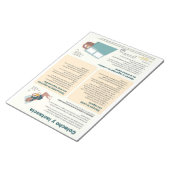 Bloc-note Partage des lits et allaitement (espagnol) (Incliné)