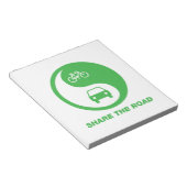 Bloc-note Partager la route (Incliné)