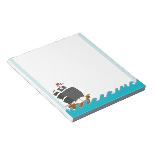 Bloc-note Parti pirate (Incliné)