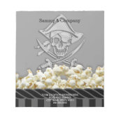 Bloc-note Parti pirate personnalisé (Devant)