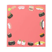 Bloc-note Parti Sushi (Devant)