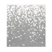 Bloc-note Parties scintillant dans le ✨ aérien (Devant)