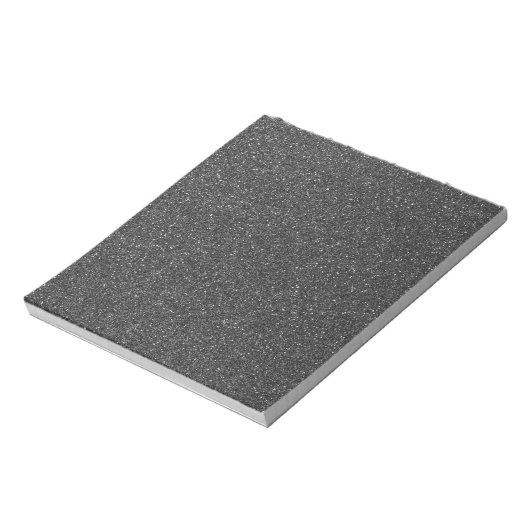 Bloc-note Parties scintillant noire (Tourné)