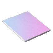 Bloc-note Parties scintillant Pastel Ombre (Incliné)