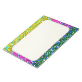 Bloc-note Parties scintillant pourpre Snakeskin (Incliné)