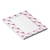 Bloc-note Parties scintillant rose brillant motif (Incliné)