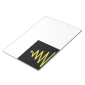 Bloc-note Parties scintillant sapin de Noël (Incliné)