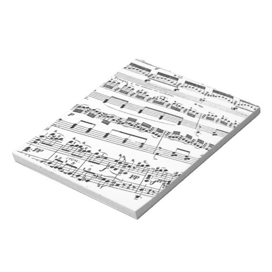 Bloc-note Partition (Tourné)