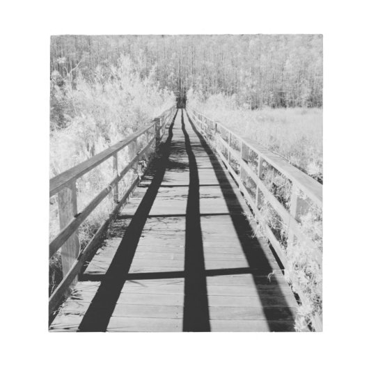 Bloc-note Passerelle de Corkscrew Swamp Sanctuary, Floride, (Devant)