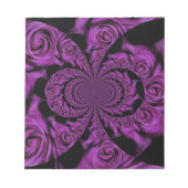 Bloc-note Passion violette : Royal Romance Roses (Devant)