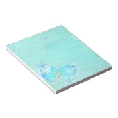 Bloc-note Pastel Blue Watercolor Butterfly (Incliné)