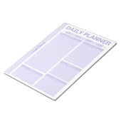 Bloc-note Pastel Daily Planner - Nom personnalisable (Incliné)