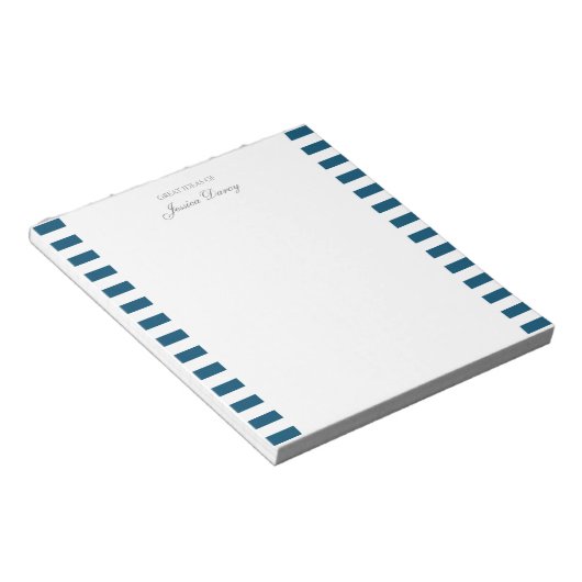 Bloc-note Pastel Elegant Classic Script Great Ideas Homme (Incliné)