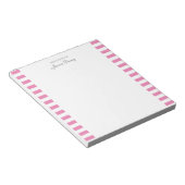 Bloc-note Pastel Elegant Classic Script Idées géniales Femin (Incliné)