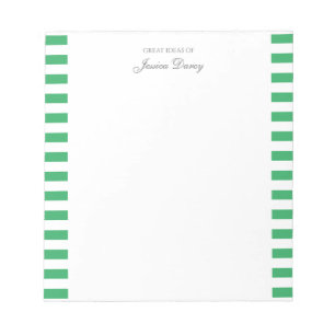 Bloc-note Pastel Elegant Classic Script Idées géniales Femin