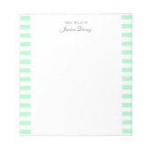 Bloc-note Pastel Elegant Classic Script Idées géniales Femin (Devant)