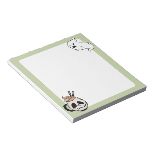 Bloc-note Pastel Goth Ghoul & Ghost (Incliné)