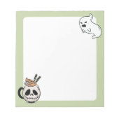 Bloc-note Pastel Goth Ghoul & Ghost (Devant)