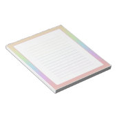 Bloc-note Pastel Rainbow Notepad (Incliné)