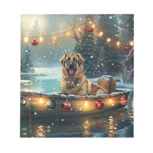Bloc-note Pasteur anatolien Noël Festive Voyage