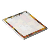 Bloc-note Patch de Halloween Monogram Whimsical Folk Art (Incliné)