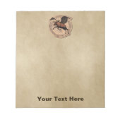 Bloc-note Patch Flying Moose Aviation (Devant)