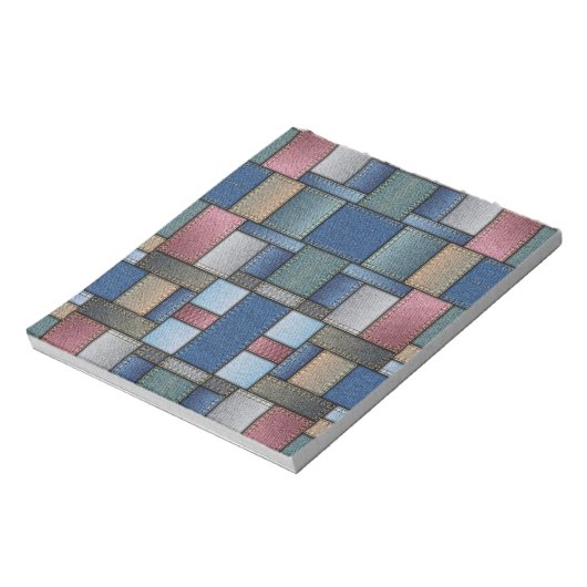 Bloc-note Patchwork Denim (Tourné)