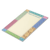 Bloc-note Patchwork Quilt personnalisé (Incliné)