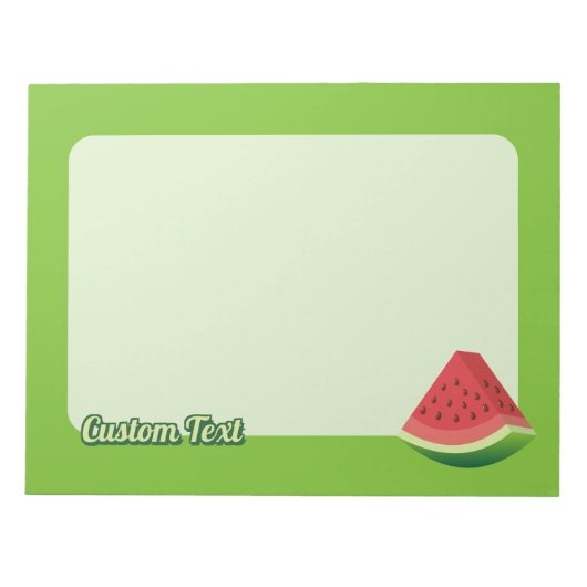 Bloc-note Pâte de melon (Devant)