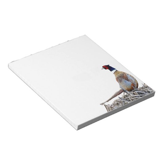 Bloc-note Pâte photo Pheasant à cou circulaire (Incliné)