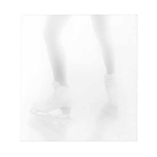 Bloc-note Patinage sur glace (Devant)