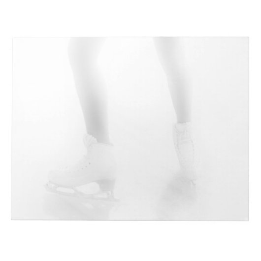 Bloc-note Patinage sur glace (Devant)
