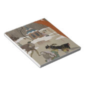 Bloc-note Patinage sur glace sur le lac gelé (Incliné)