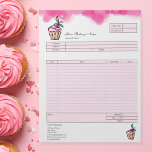 Bloc-note Pâtisserie Cupcake Boulangerie Bon de commande Fac<br><div class="desc">Pâtisserie Cupcake Boulangerie Bon de commande Facture</div>