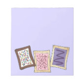 Bloc-note Pâtisseries de grille-pain congelées Boulangerie P (Devant)