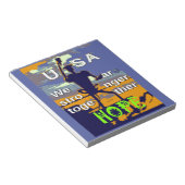 Bloc-note Patriotique USA Hope Graphisme (Incliné)