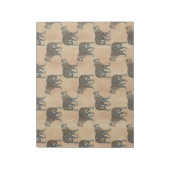 Bloc-note Patterns d'Or (Tourné)
