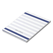 Bloc-note Patters bleus et blancs (Tourné)