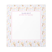 Bloc-note Patters de Whimsical Watercolor (Devant)