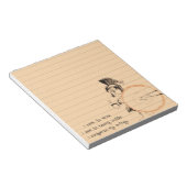 Bloc-note pavé à anneaux (Incliné)